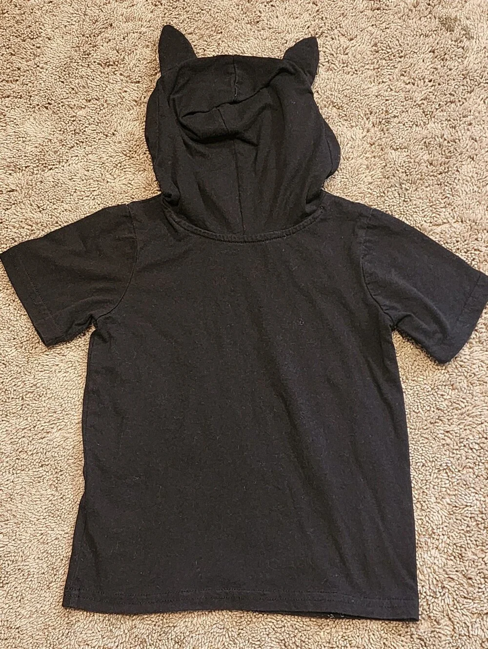 Boys Size 4T Outfit, Batman Shirt w/Hoodie, Cat & Jack Long Sleeve & Pants